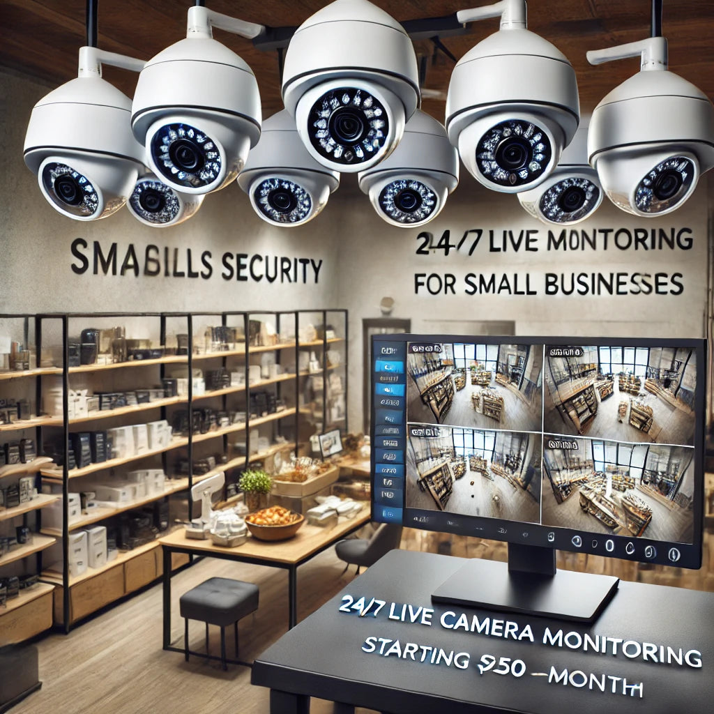 24/7 Live Camera Monitoring: Affordable Security for Small Businesses in the USA